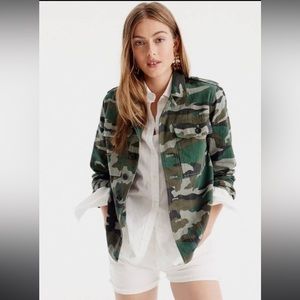 J. Crew army fatigue Light Green jacket size Medium